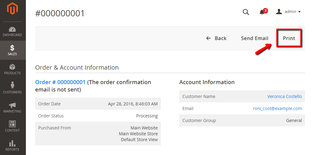 How to Print Invoices, Multiple Invoices