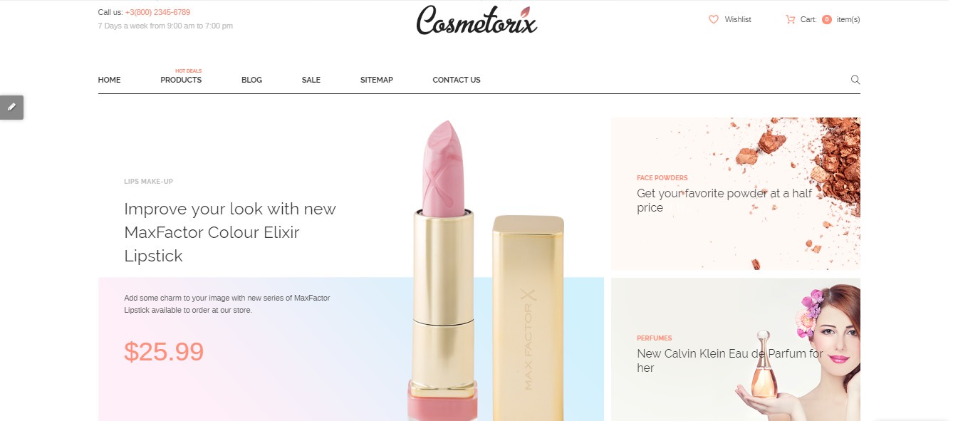 Cosmetorix theme