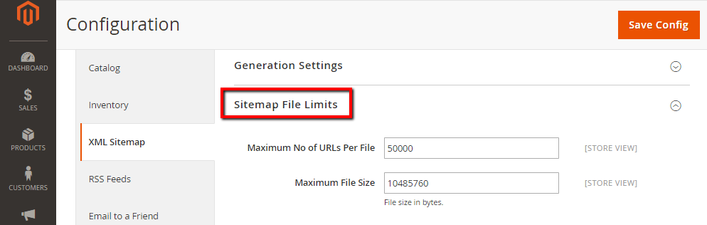 How to Configure Magento 2 Sitemap