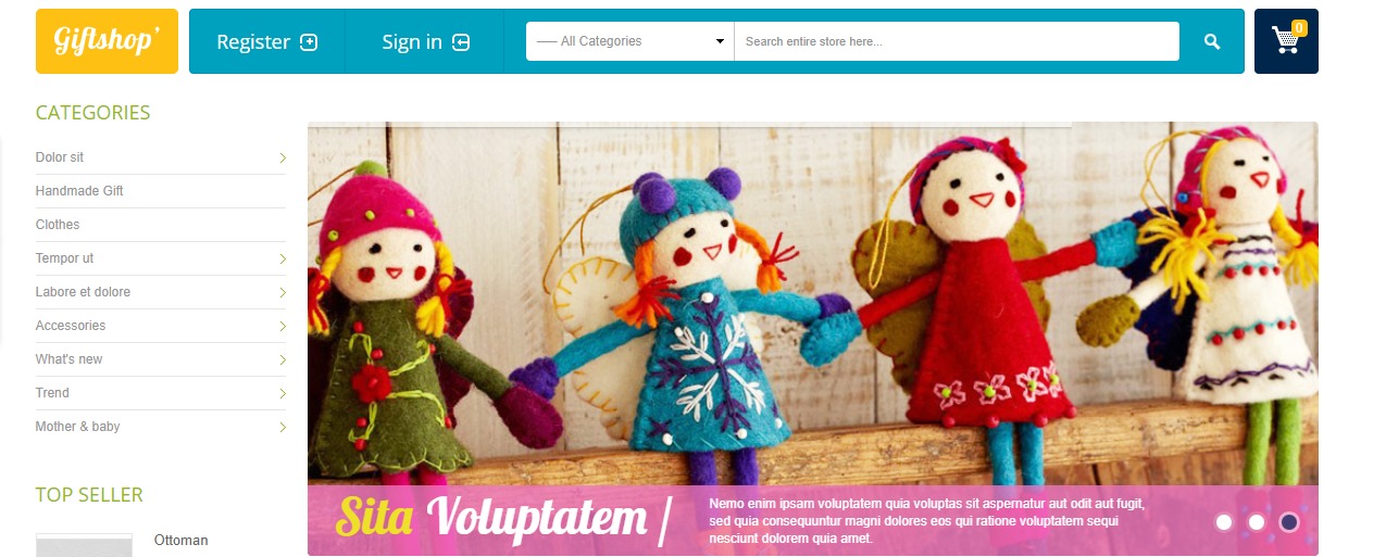 Gala Gift Shop theme