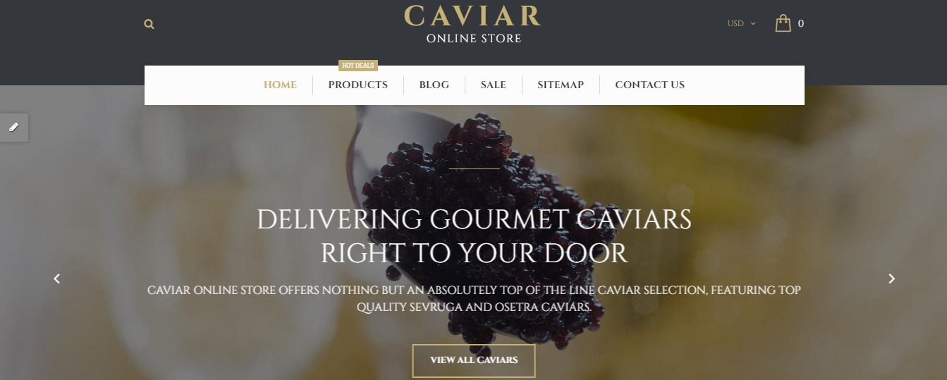 Caviar theme