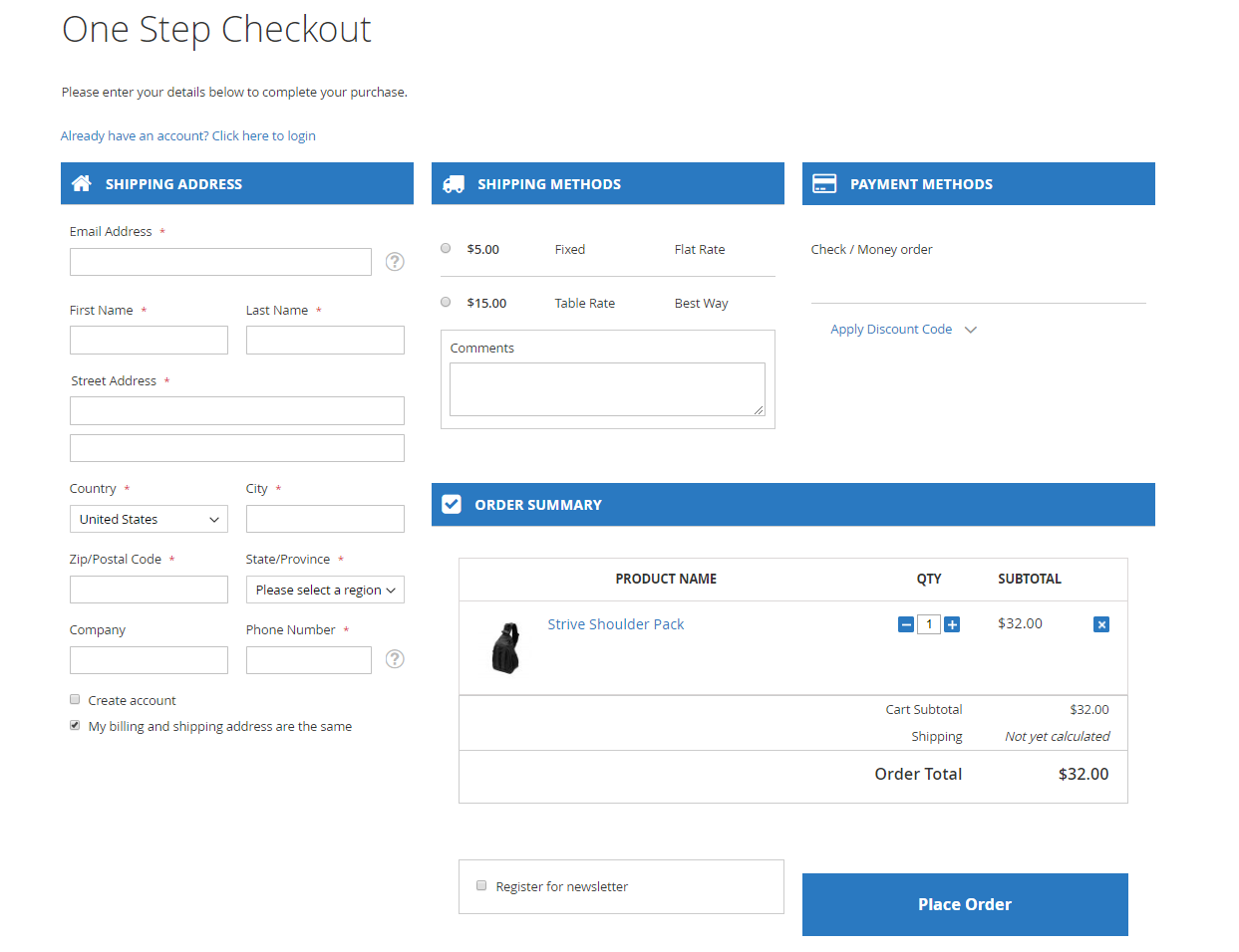 magento 2 devdocs move checkout button