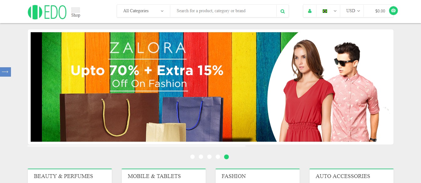 Shop Edo theme