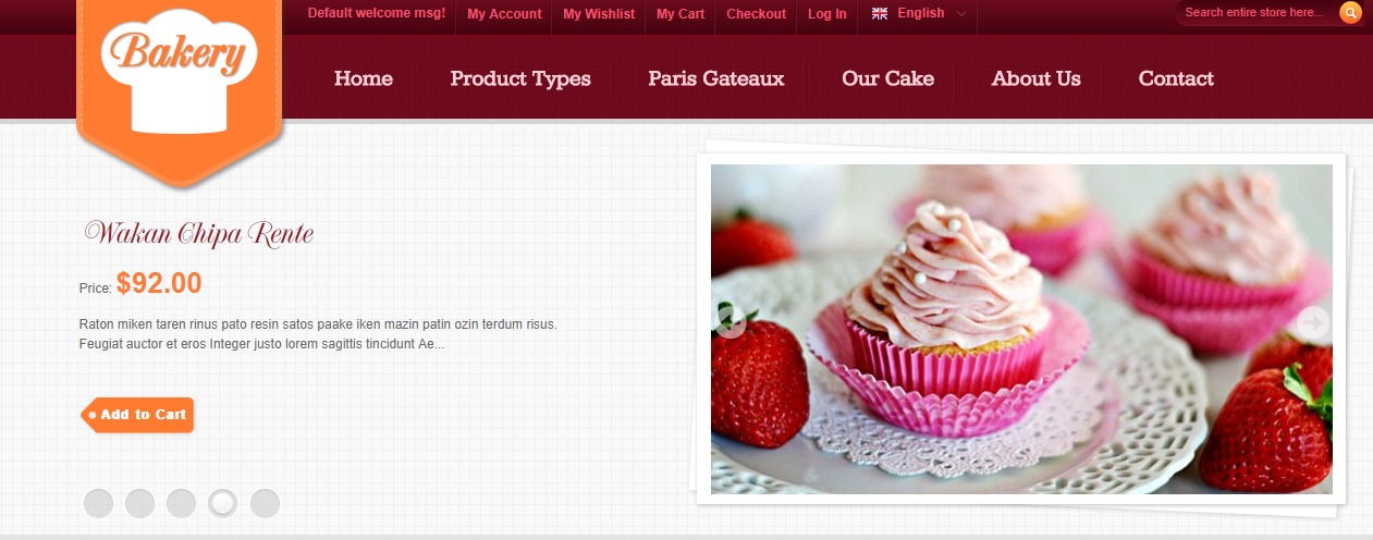 SM Bakery theme