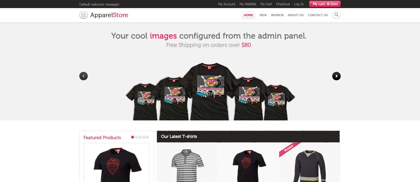 Apparel Store theme