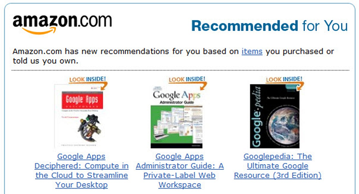 Your recommendations