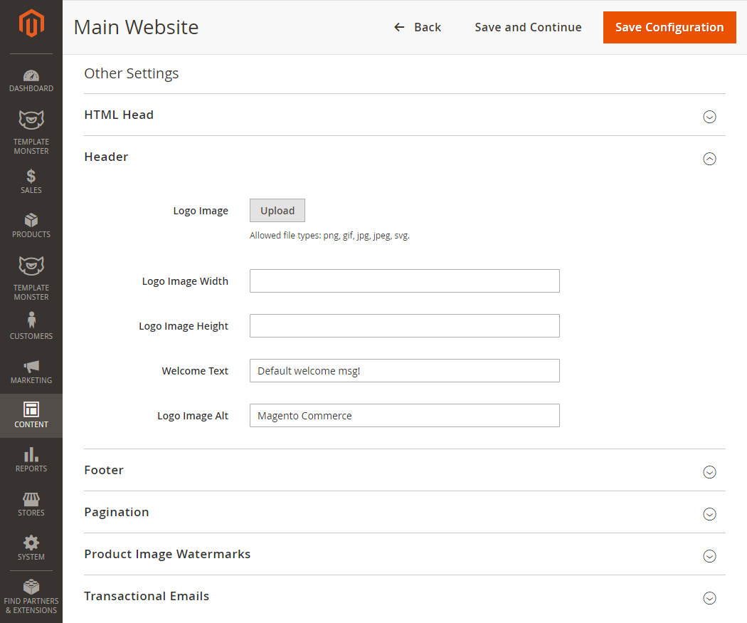 Step #4: Configure Your Store