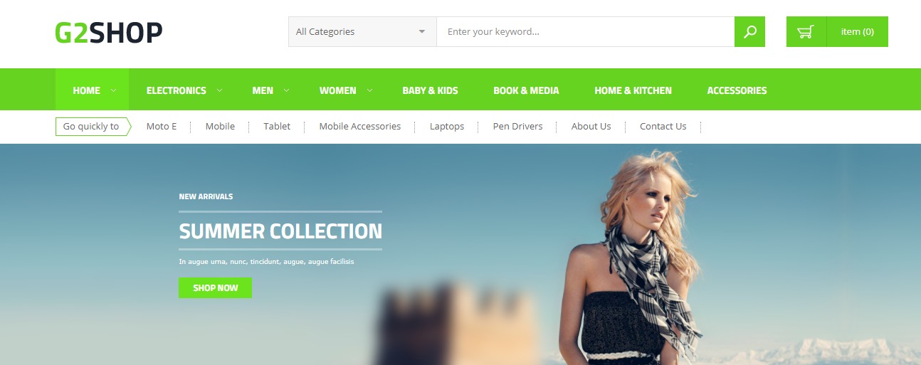G2shop theme