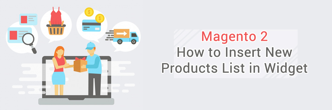 Insert New Products List in Widget