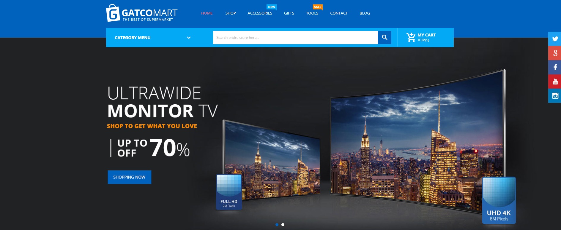 Gatcomart theme