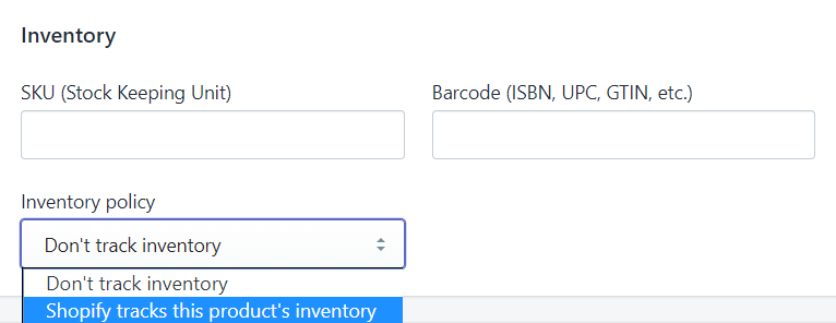 How to set up inventory tracking on Desktop 4