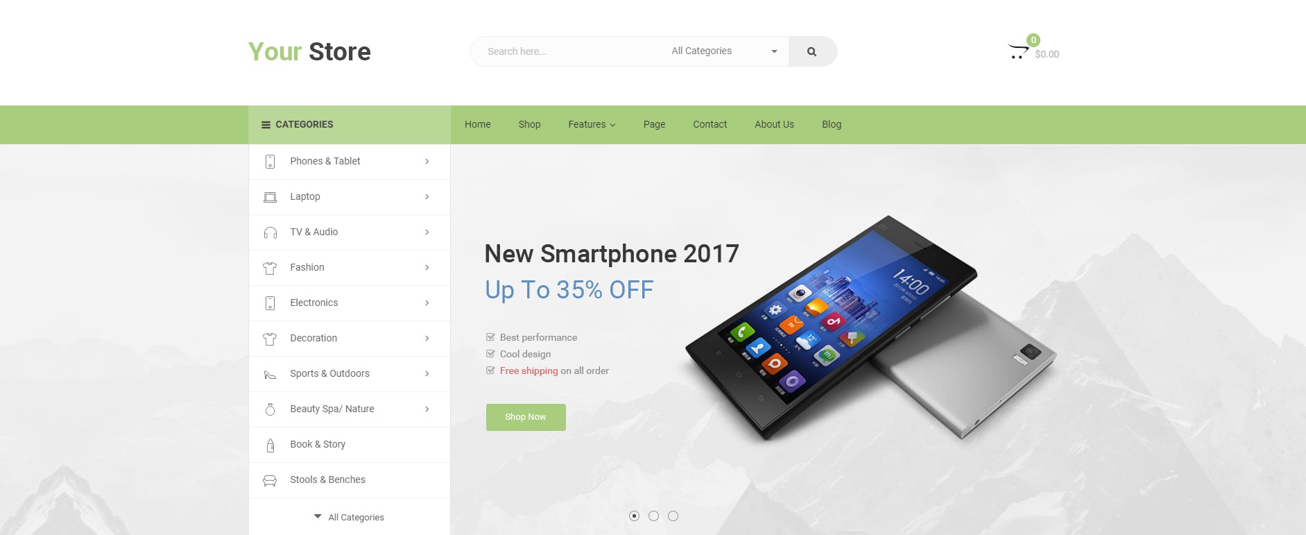 Yourstore theme