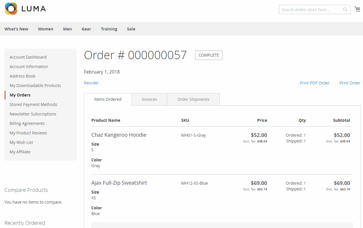 Print in Mass PDF Invoice