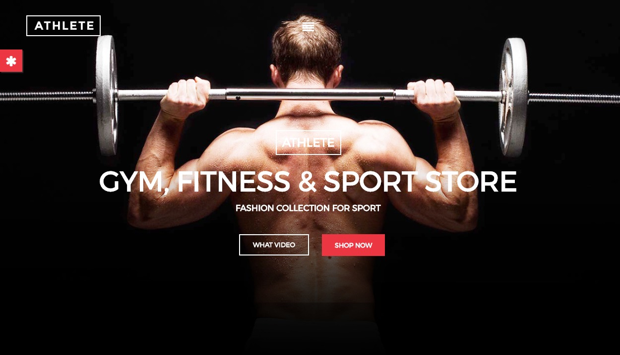 Athlete theme