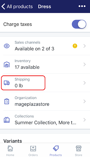 how to disable shipping for a digital product
