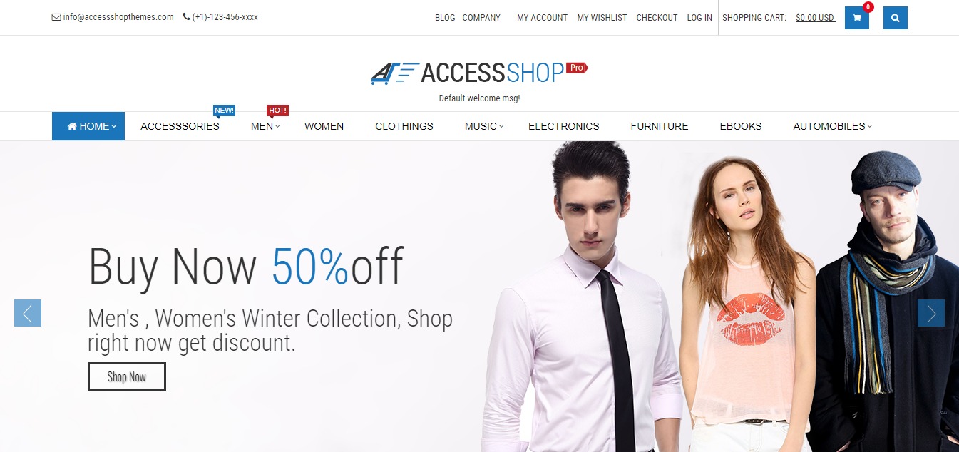 AccessPress Shop PRO theme