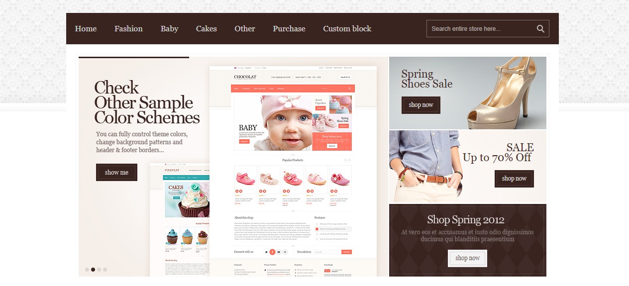 Chocolate theme