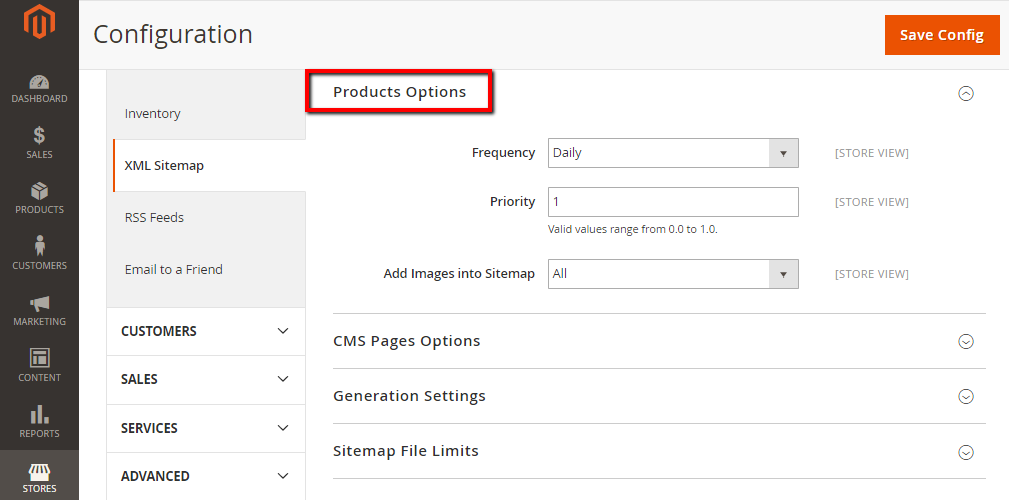 How to Configure Magento 2 Sitemap