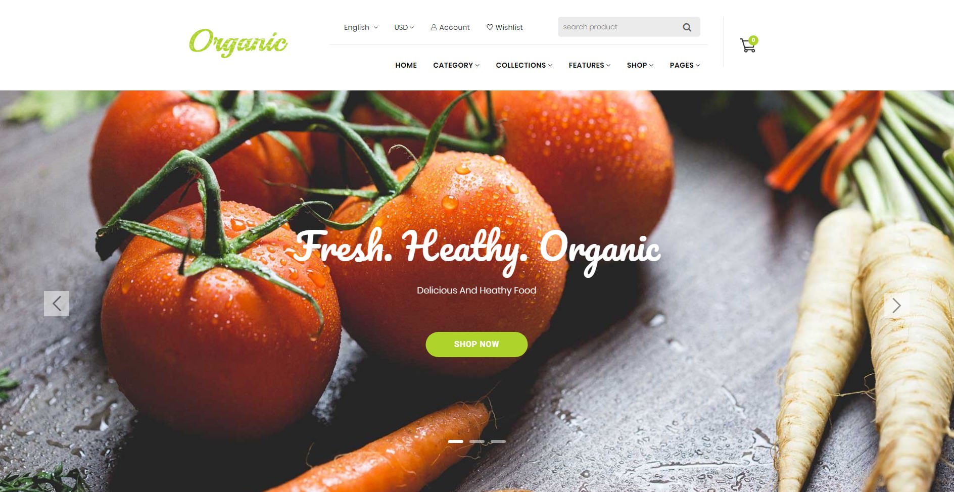 Organic theme