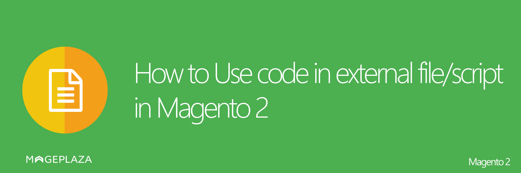 Use code in external file/script
