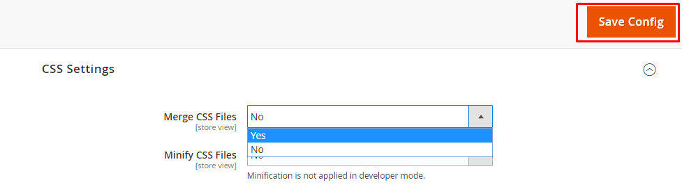 css settings