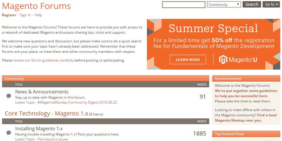Magento Community