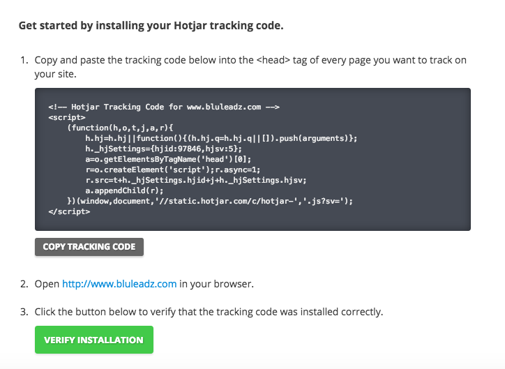 Configure Hotjar Tracking Code on Magento 2
