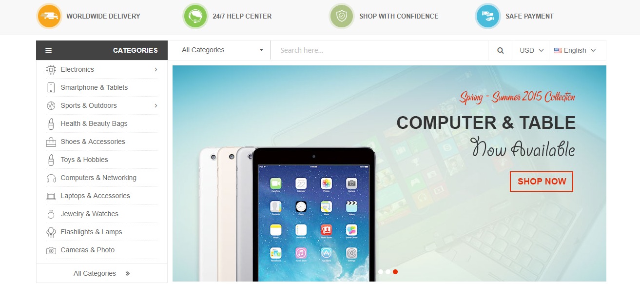 Kuteshop theme