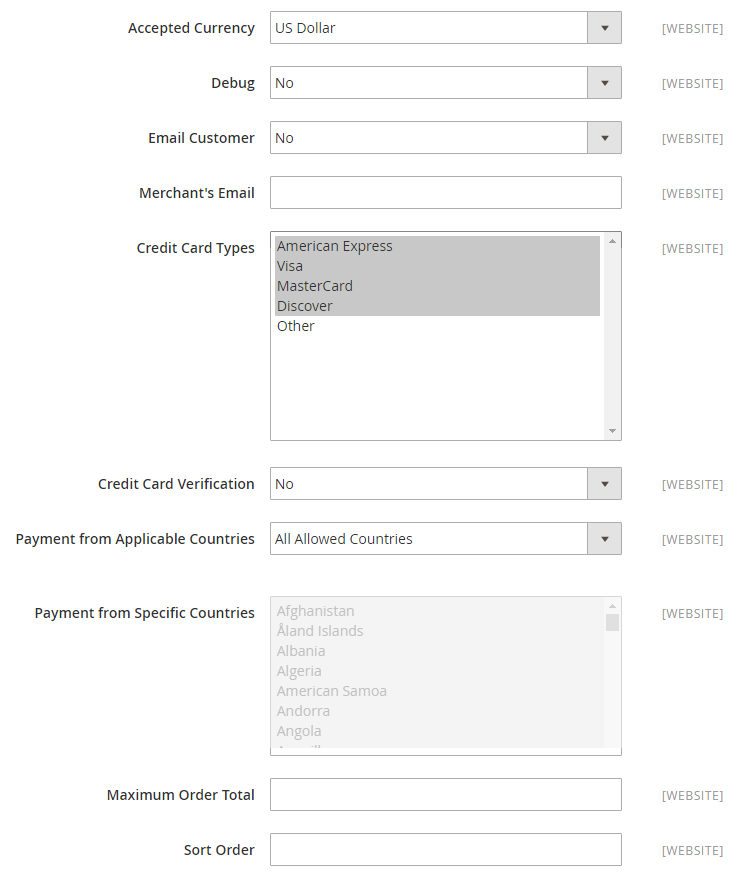 Authorize.Net Direct Post