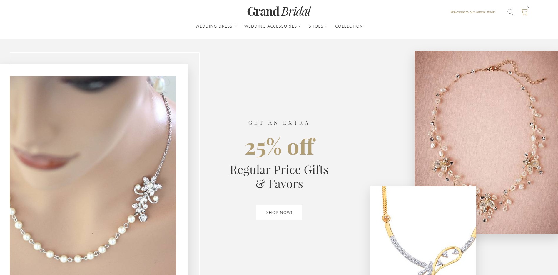 Magento 2 Grand Bridal theme