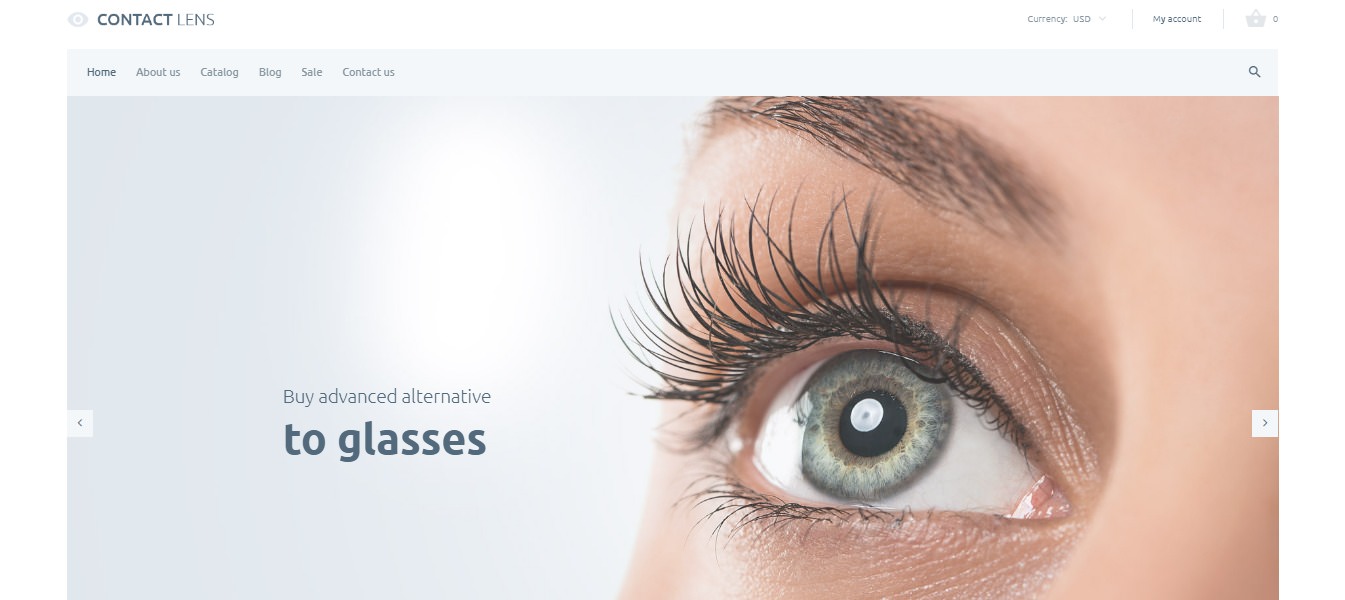 Contact Lens  theme