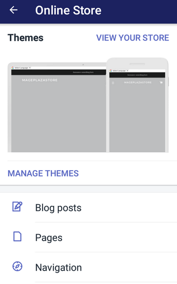 Publish Themes from the theme editor