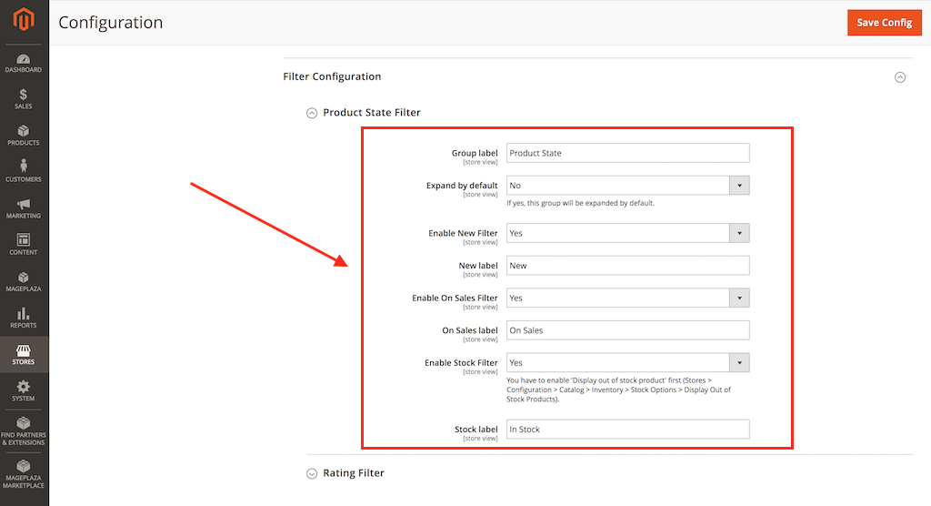 product state backend