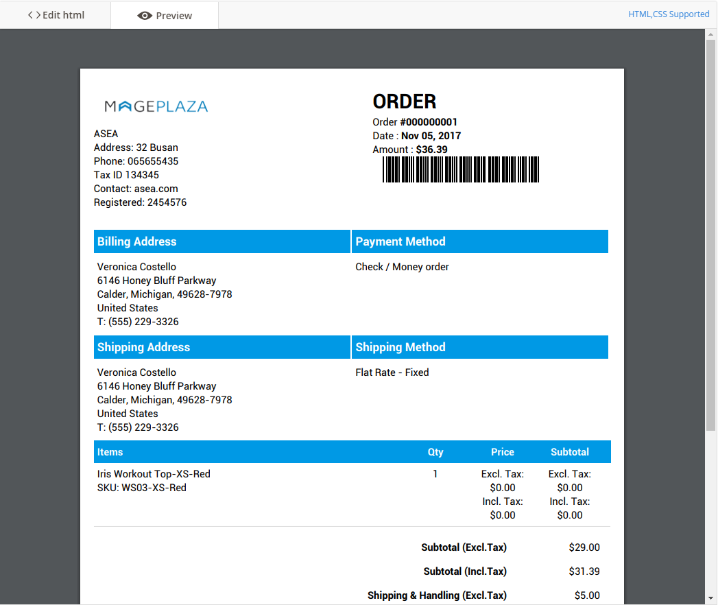 Order Invoice Template from cdn.mageplaza.com