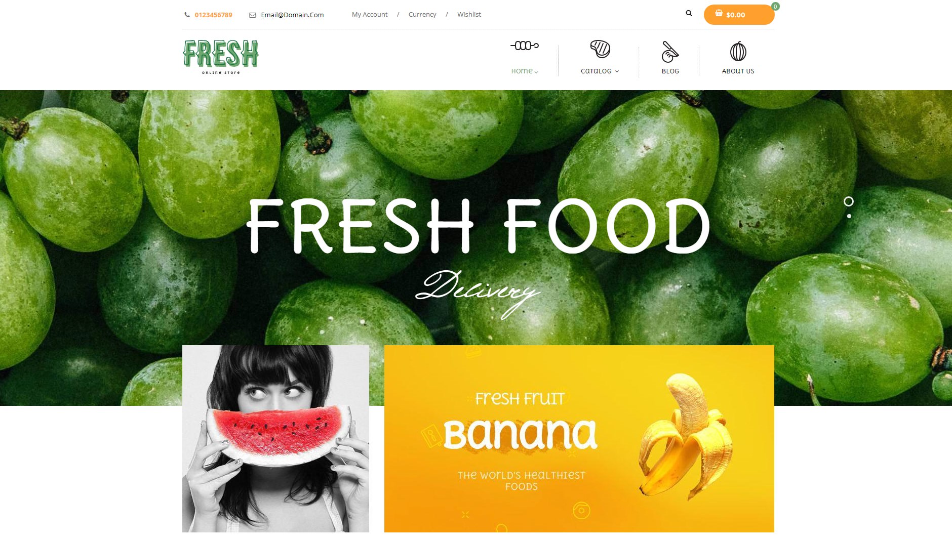 Fresh Food theme