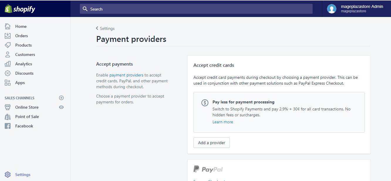 How to set up automatic capture of credit card payments on Shopify