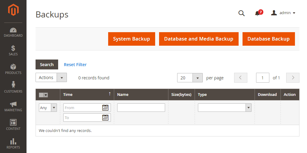 How to Create a Magento 2 Backup