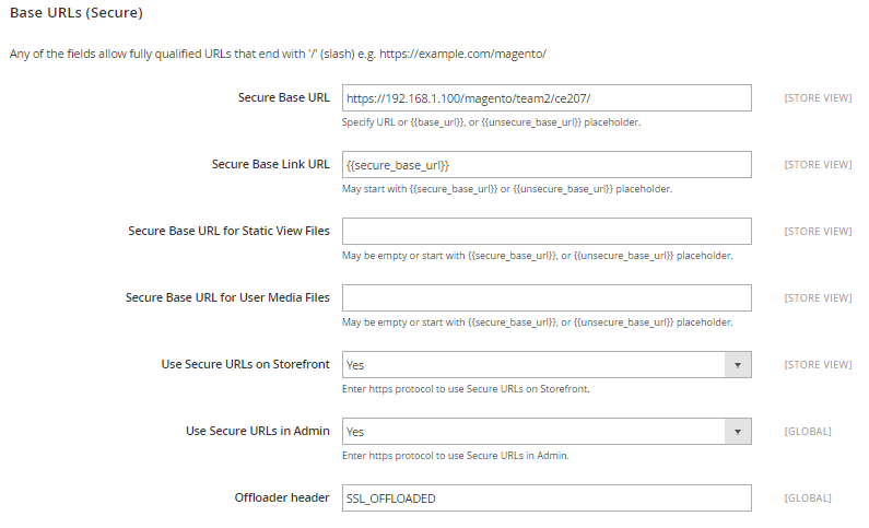 Use HTTPS/SSL for backend