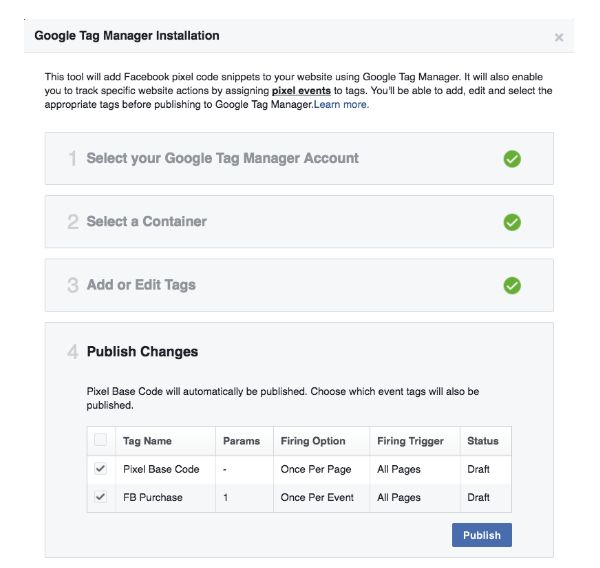 Google Tag Manager Installation