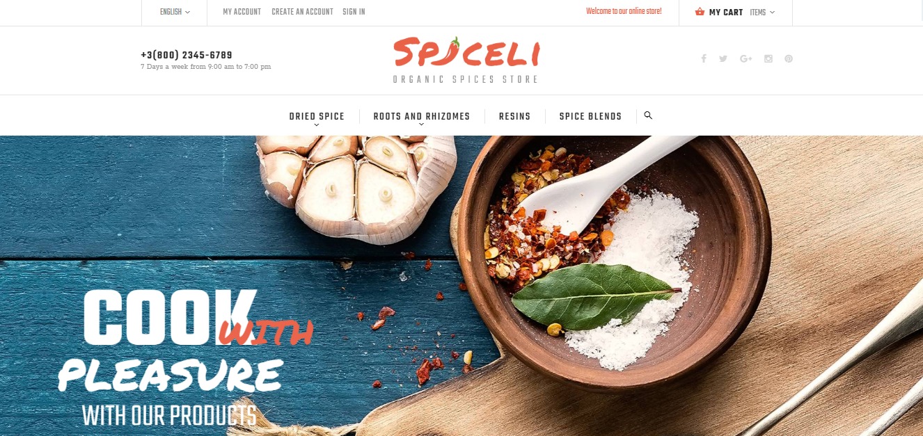 Sliceli theme
