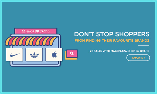 Mageplaza shop by brands Magento 2