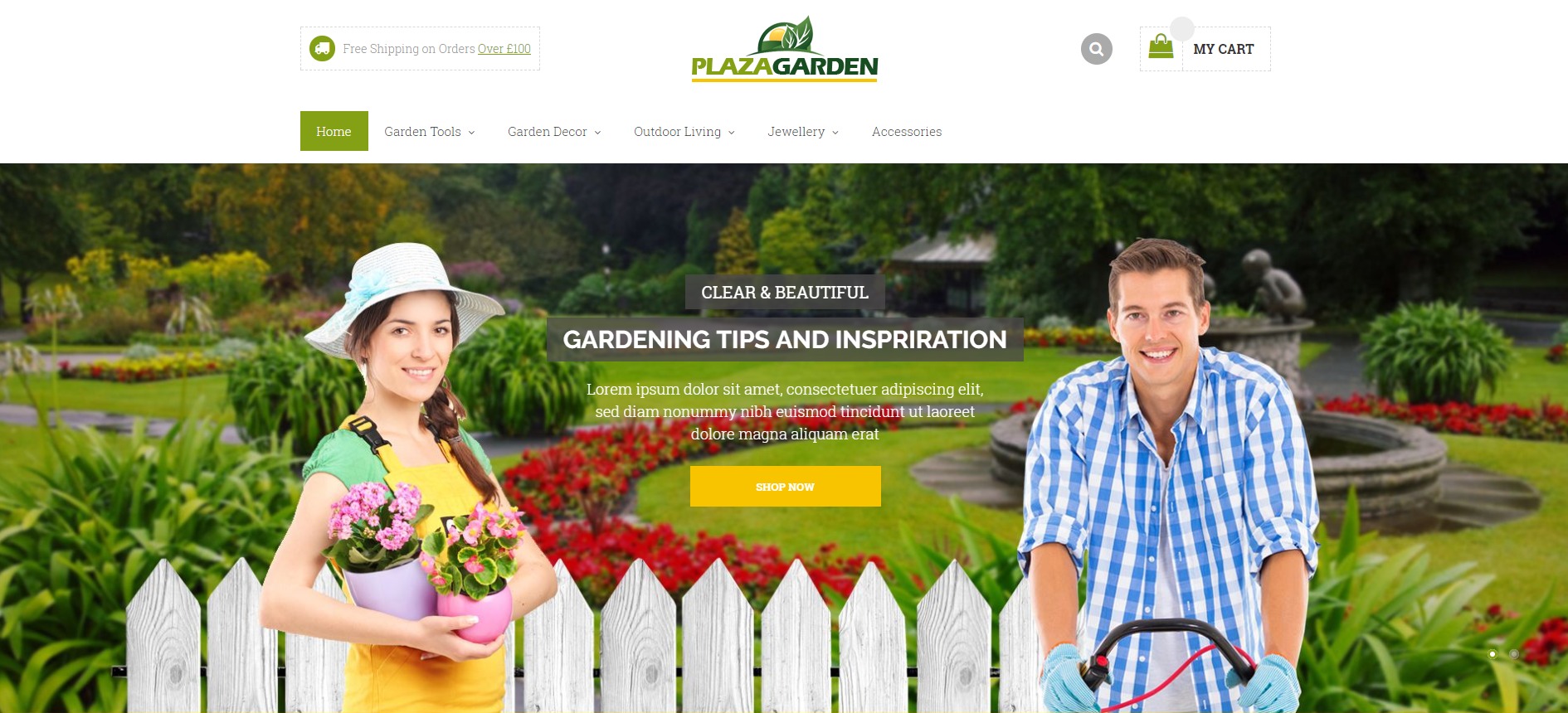 Plazagarden theme