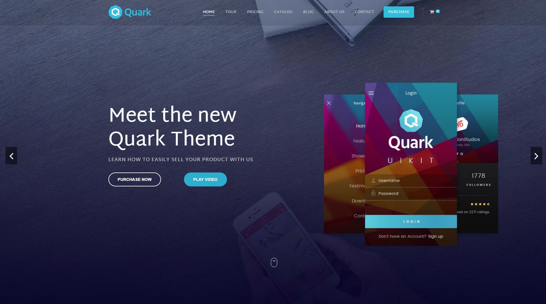 Quark theme