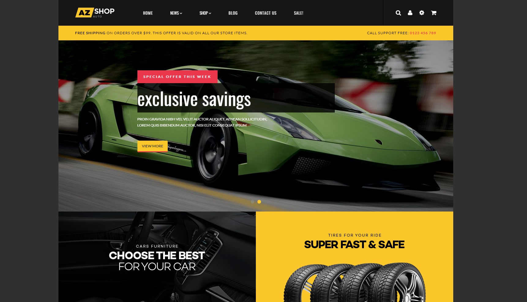 Auto Parts & Car Accessories Shopify Theme in 2023