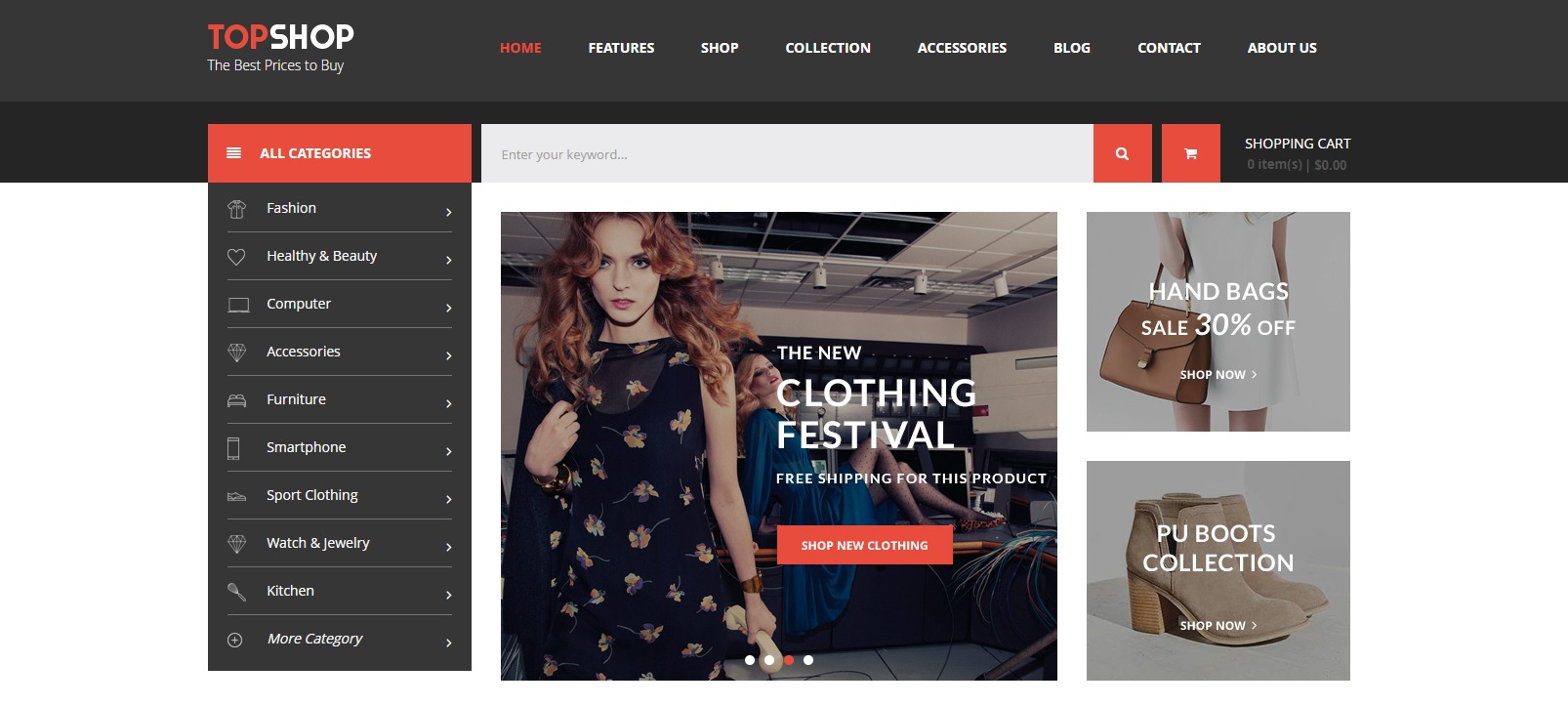 Topshop theme