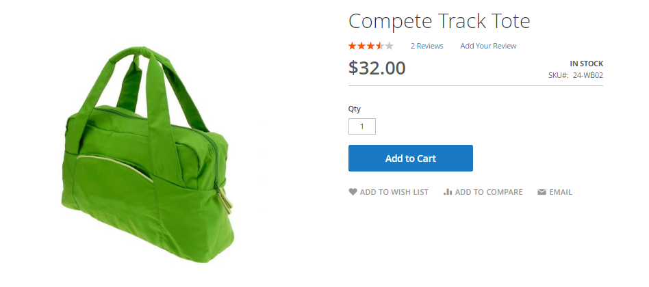 ompete Track Tote Bag