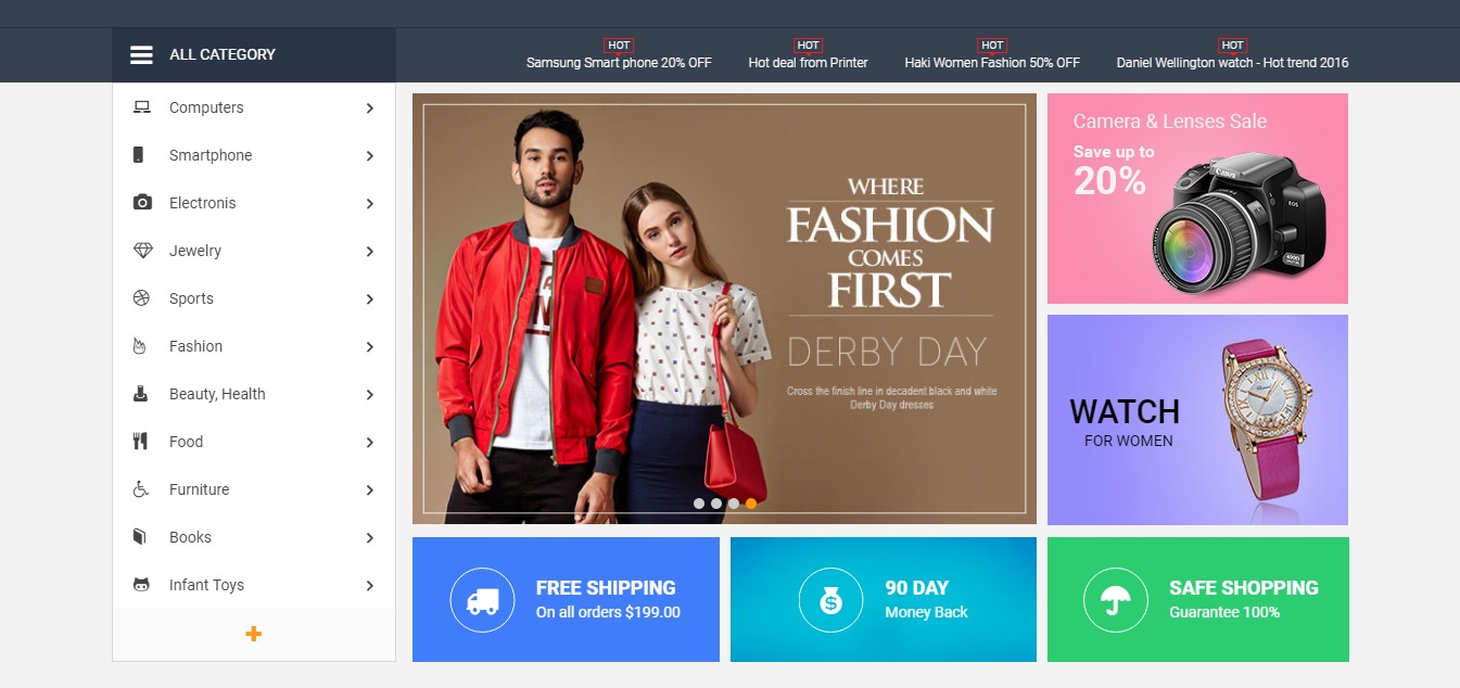 Multistore theme
