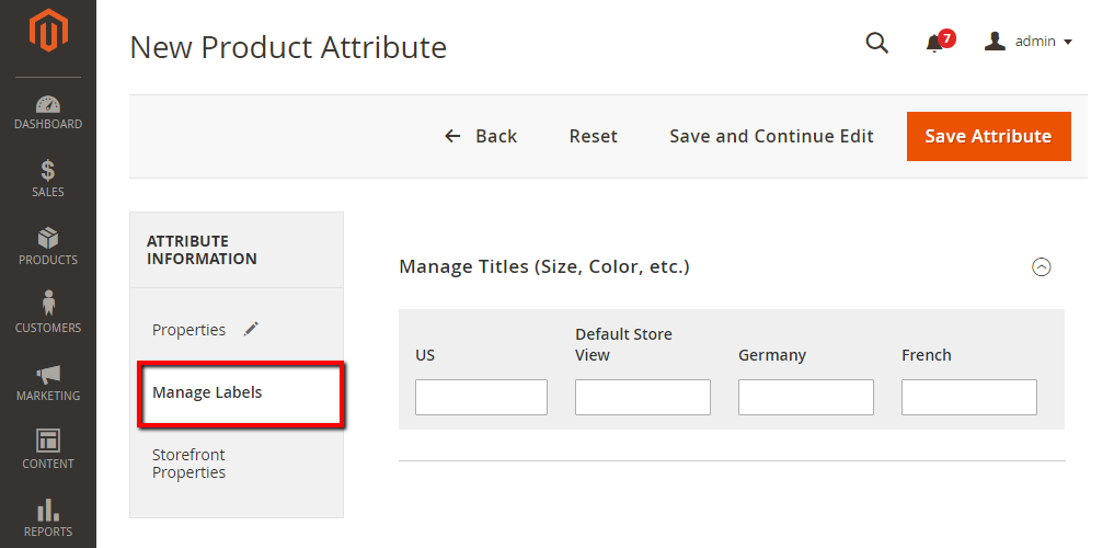 How to Create Product Attribute