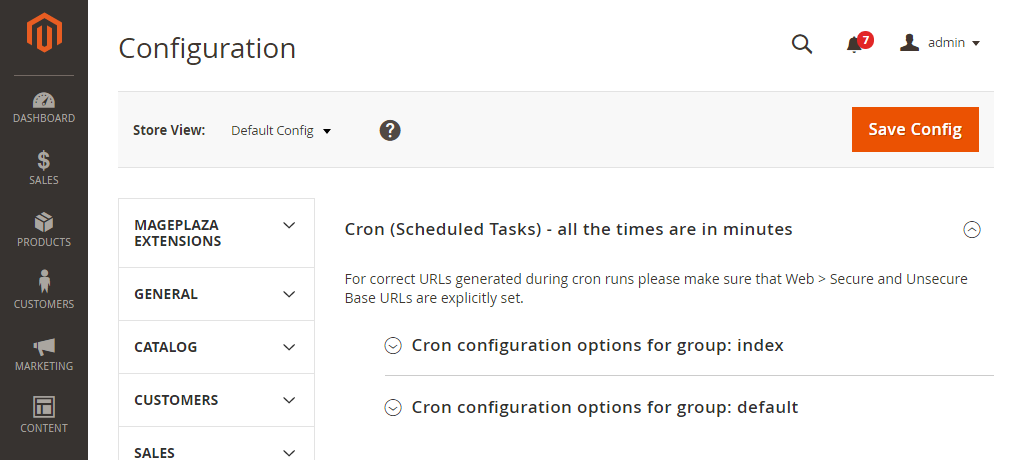 How to setup Cron Job in Magento 2 admin