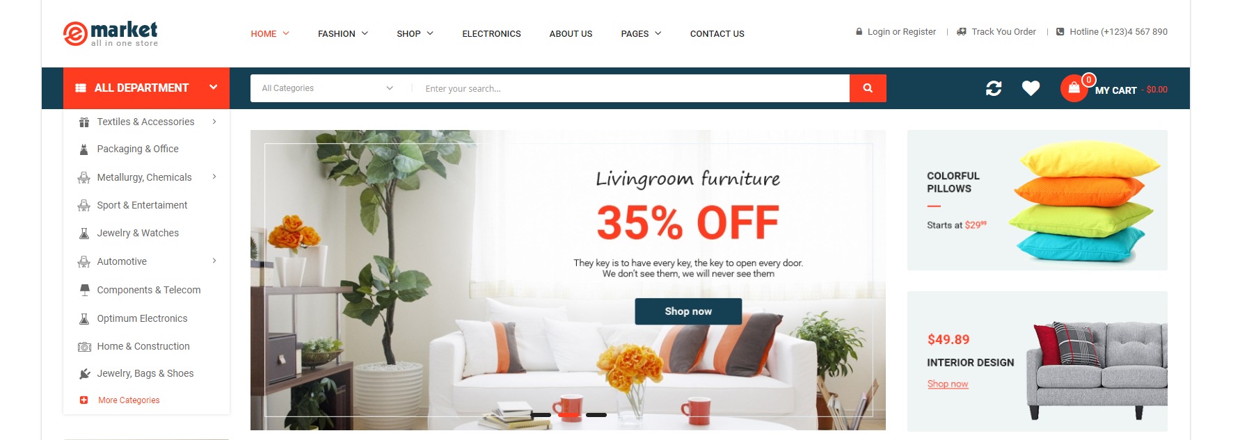 Emarket theme